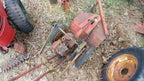 david bradley walk behind tractor brush rotary mower