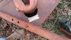 david bradley walk behind tractor brush rotary mower