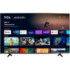 tcl - class 4 series, 55" in smart android tv led 4k uhd refurbished