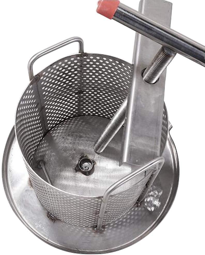 anessoil home manual crank stainless steel honey extractor honeycomb spinner beekeeping equipment beeswax machine