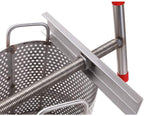 anessoil home manual crank stainless steel honey extractor honeycomb spinner beekeeping equipment beeswax machine