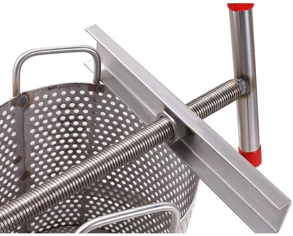 anessoil home manual crank stainless steel honey extractor honeycomb spinner beekeeping equipment beeswax machine