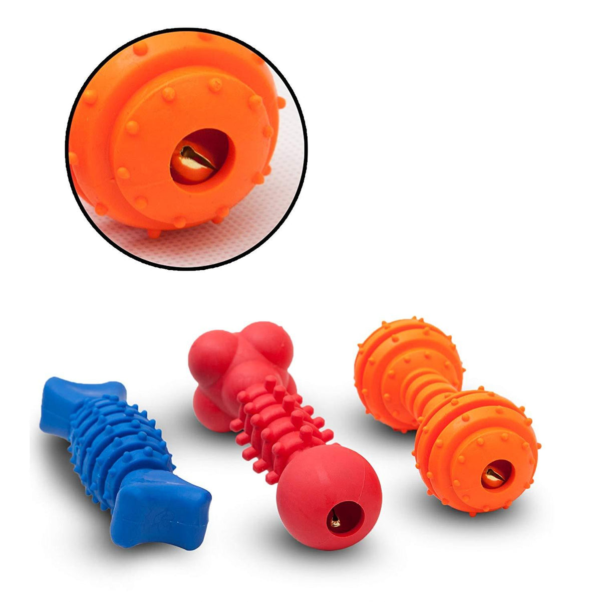PetLove [Chew Series Interactive Dog Toy Pack for Playing/Chewing - Dog Toys