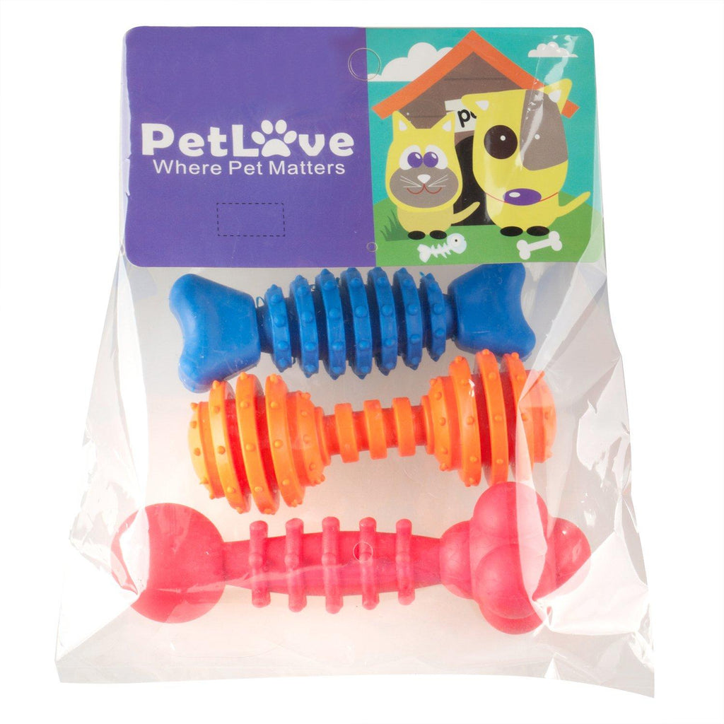 PetLove [Chew Series Interactive Dog Toy Pack for Playing/Chewing - Dog Toys