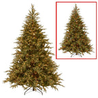 7.5 ft. Frasier Grande Artificial Christmas Tree with Dual Color LED Lights