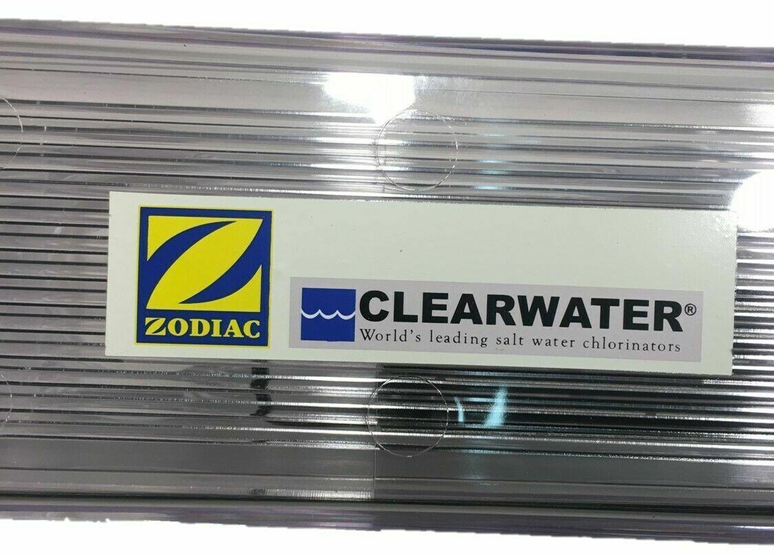 lm2 20 zodiac clearwater salt cell chlorinator electrode genuine with housing