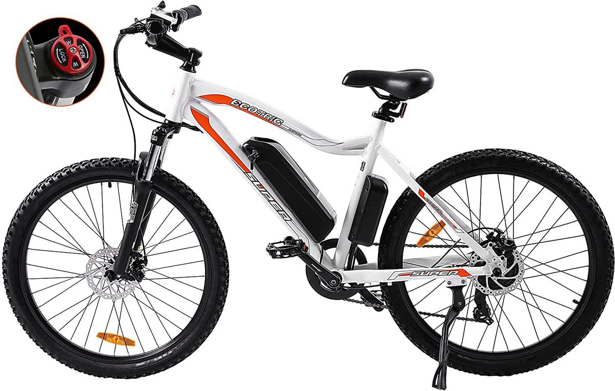26" 500W Mountain Beach City Electric Bicycle eBike 36V 12.5AH Battery UL Adult Women Men
