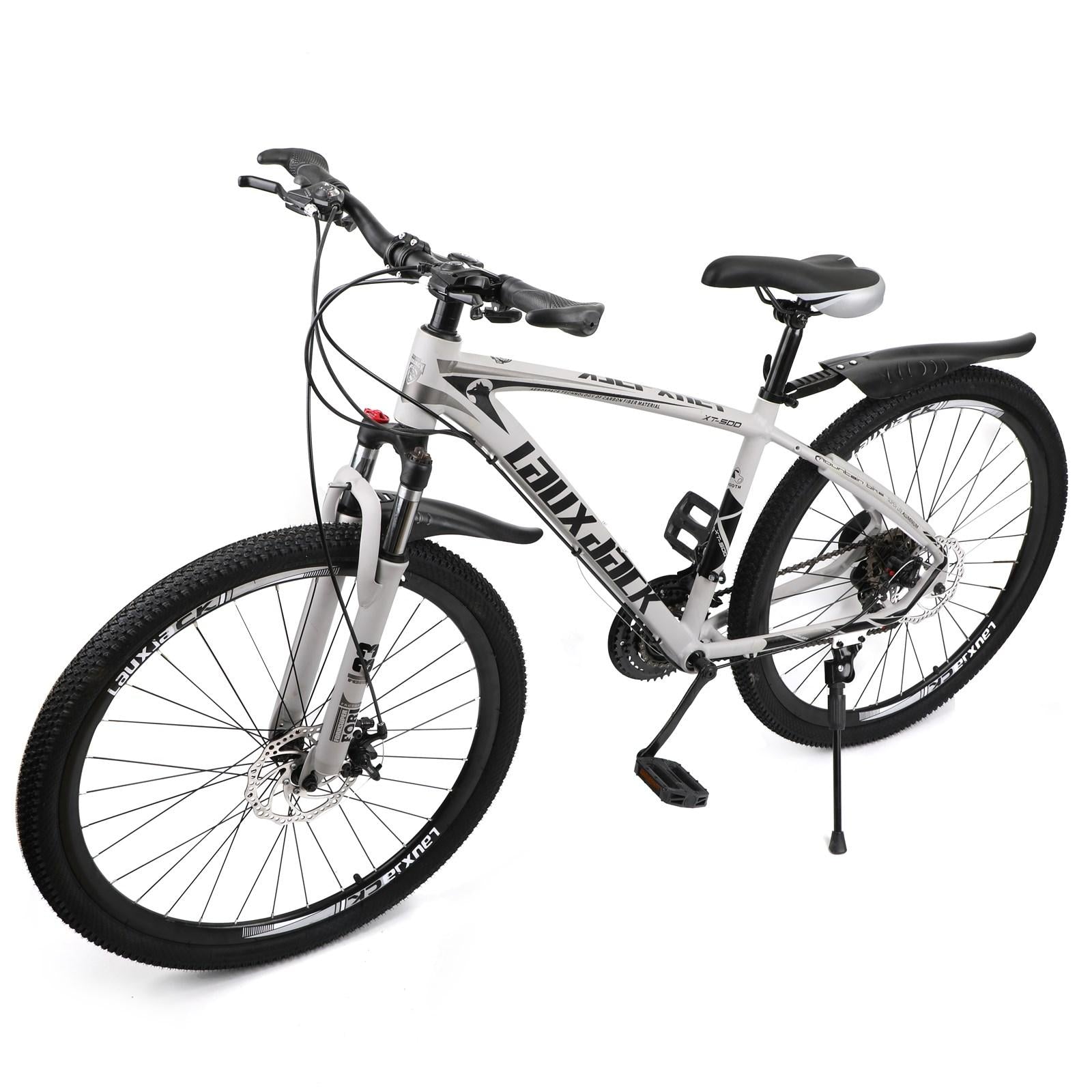 Motor Genic 27.5 inches Wheels Adults Mountain Bike 21 Speed Bike Men Women Lock+Air Pump
