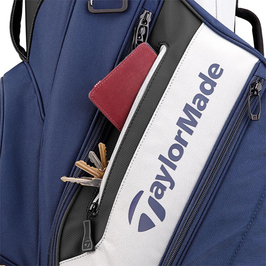 TaylorMade Cart Lite Golf Bag, Navy/Gray