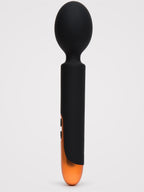 Rocks Off Oriel 10 Function Rechargeable Wand Vibrator, Black