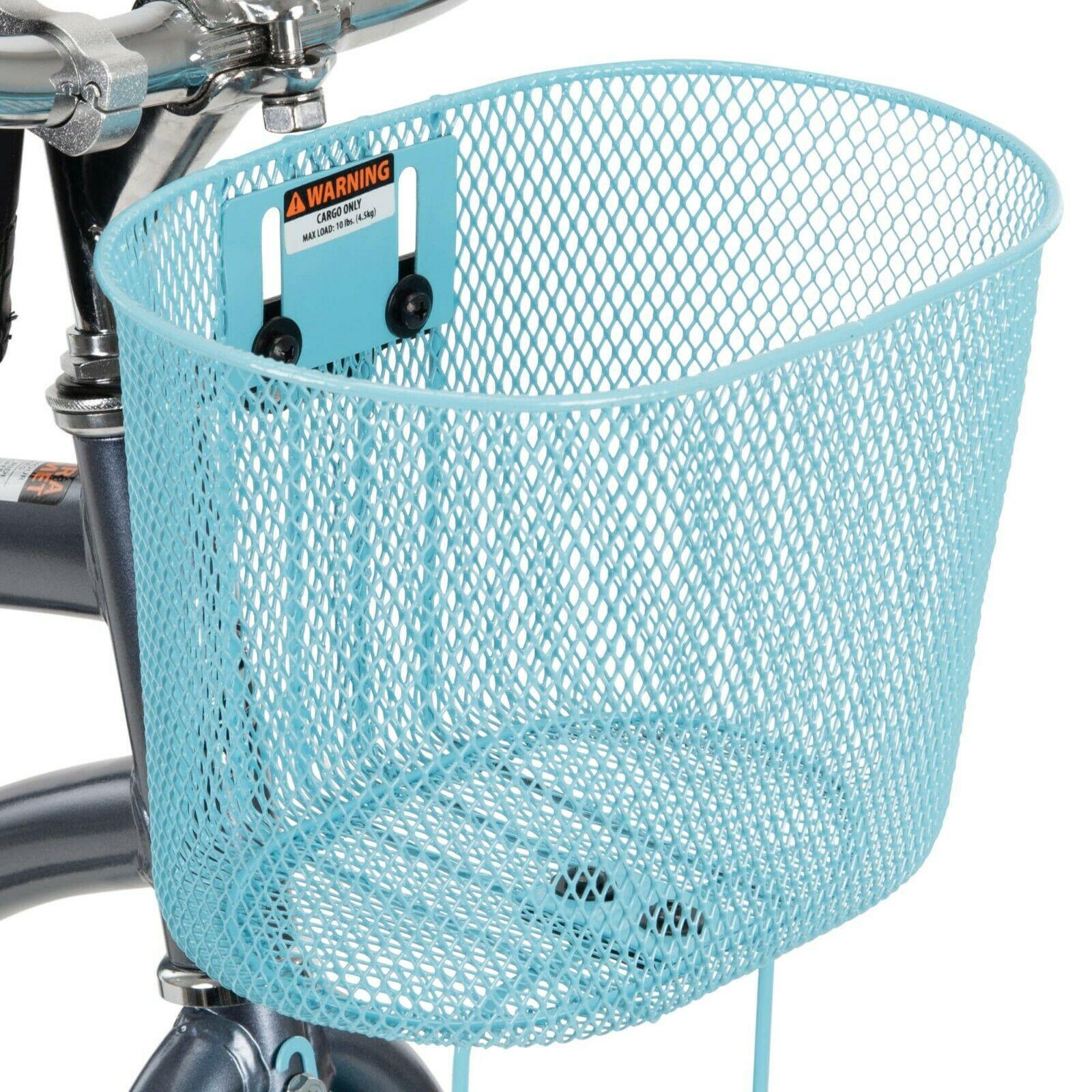 Huffy 24 In. Carlisle Girls' Comfort Cruiser Beach Bike, Gray  New