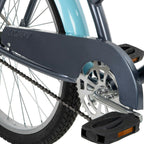 Huffy 24 In. Carlisle Girls' Comfort Cruiser Beach Bike, Gray  New