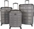 Nottingham Lightweight Hardside 4-Wheel Spinner Travel Luggage, Charcoal, 3-Piece Set (20"/24"/28")