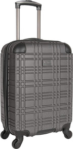 Nottingham Lightweight Hardside 4-Wheel Spinner Travel Luggage, Charcoal, 3-Piece Set (20"/24"/28")