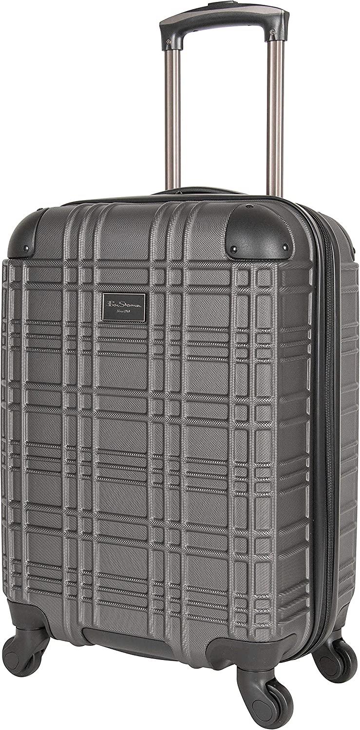 Nottingham Lightweight Hardside 4-Wheel Spinner Travel Luggage, Charcoal, 3-Piece Set (20"/24"/28")