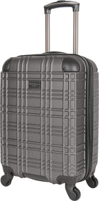 Nottingham Lightweight Hardside 4-Wheel Spinner Travel Luggage, Charcoal, 3-Piece Set (20"/24"/28")