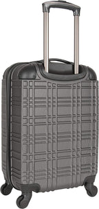 Nottingham Lightweight Hardside 4-Wheel Spinner Travel Luggage, Charcoal, 3-Piece Set (20"/24"/28")