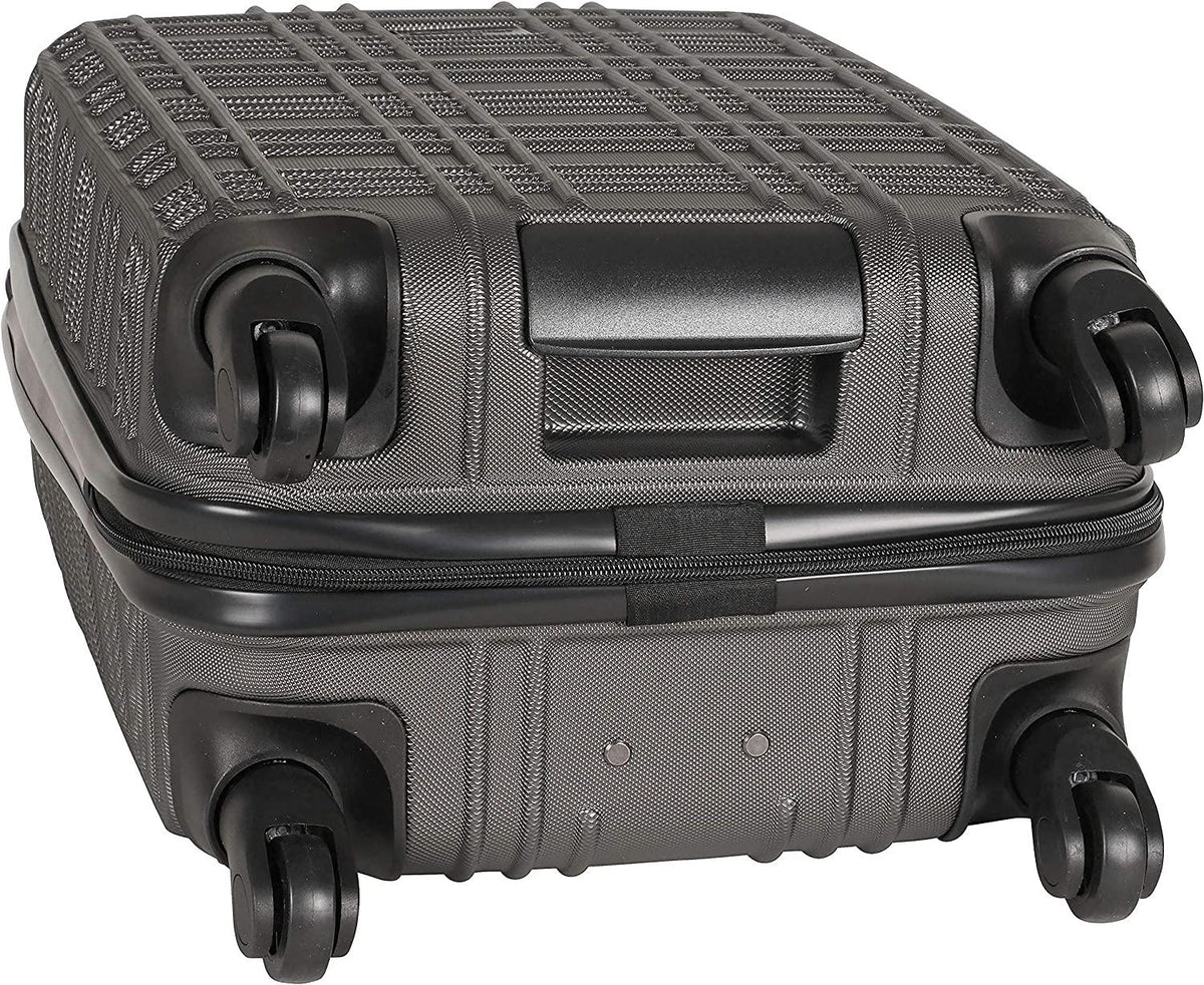 Nottingham Lightweight Hardside 4-Wheel Spinner Travel Luggage, Charcoal, 3-Piece Set (20"/24"/28")