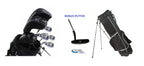 AGXGOLF Ladies Left Hand Petite Length Magnum XL Complete Golf Club Set w/Ladies Stand Bag &amp; Putter: Fast Shipping
