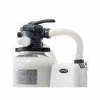 intex pool sand filter pump with pool vacuum and wall mount pool surface skimmer