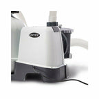intex pool sand filter pump with pool vacuum and wall mount pool surface skimmer