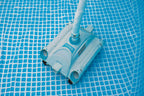 intex pool sand filter pump with pool vacuum and wall mount pool surface skimmer