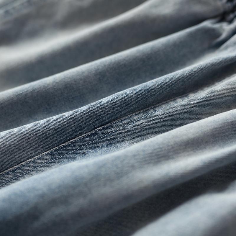 babakud casual wild loose harem denim pants