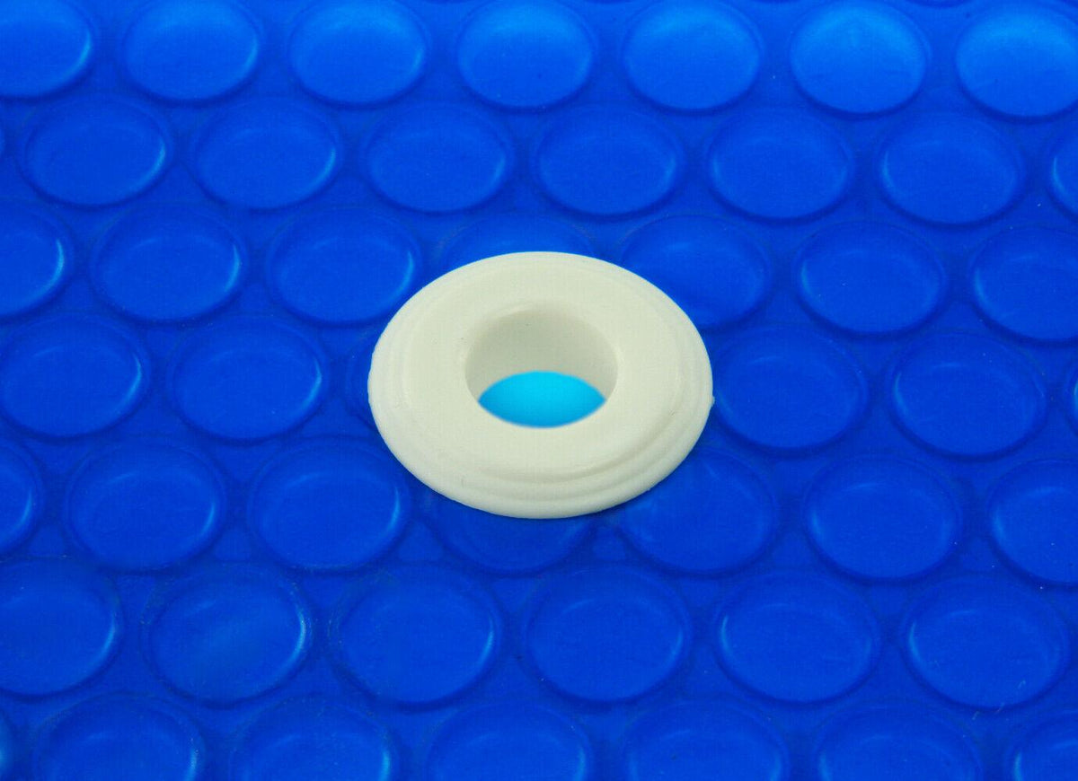 sun2solar 1600 series blue solar blanket for round swimming pools w/ grommet kit