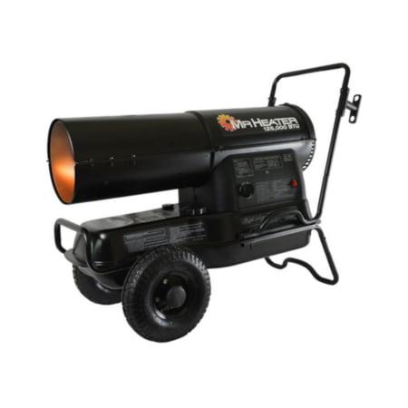 Mr. Heater Mr. Heater 125,000 BTU Kerosene Heater - Features built-in thermostat - 3,000 sq ft heating area, 1 each, sold by each