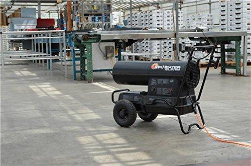 Mr. Heater Mr. Heater 125,000 BTU Kerosene Heater - Features built-in thermostat - 3,000 sq ft heating area, 1 each, sold by each