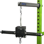 GRIP FREAK 'Slip Grips' Grip Strengthener w Power Rack Arm &amp; Dumbbell Loading Hook
