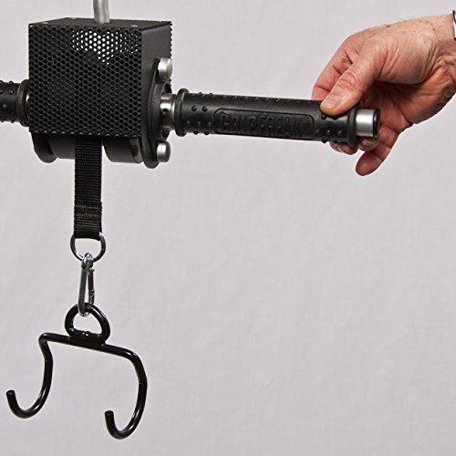 GRIP FREAK 'Slip Grips' Grip Strengthener w Power Rack Arm &amp; Dumbbell Loading Hook