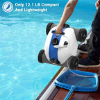 paxcess cordless automatic pool cleaner with 5000mah rechargeable battery