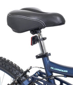 Genesis 24" Bella Vista Girl's Full Suspension Mountain Bike, Blue