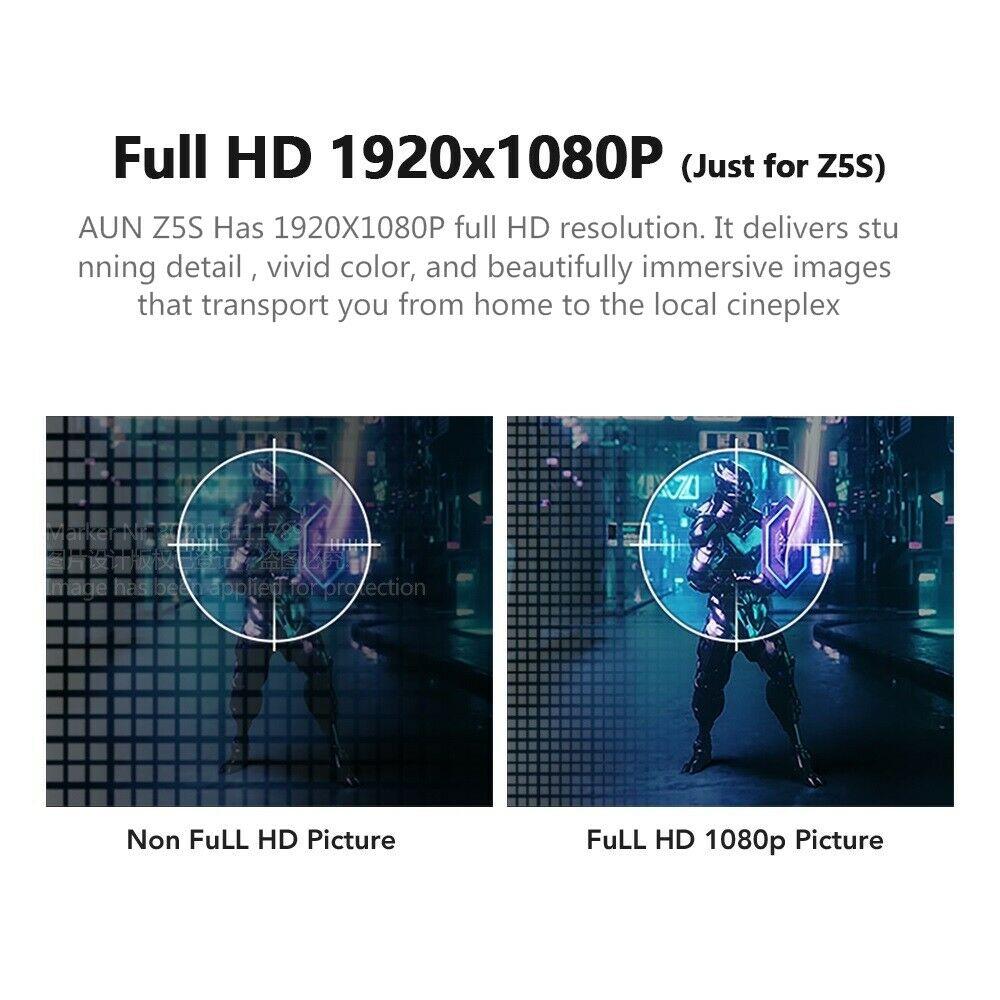 2022 projector full hd 1080p led theater smart tv mini beamer mobile 4k video