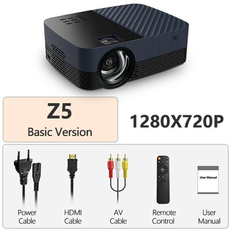 2022 projector full hd 1080p led theater smart tv mini beamer mobile 4k video