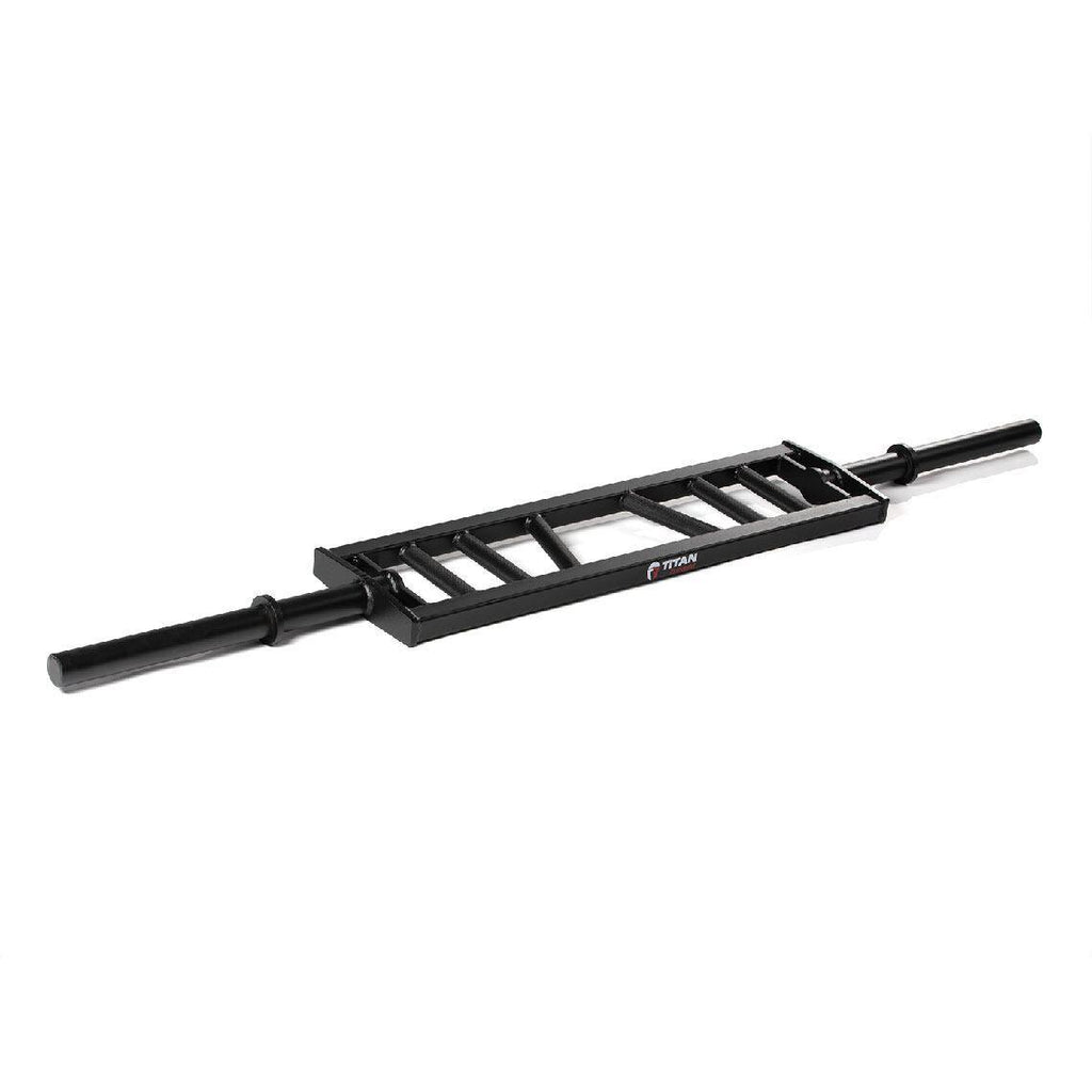 Fitness Hybrid Multi-Grip Olympic Barbell, Rated 1,900 LB, Rackable Swiss/Football Bar