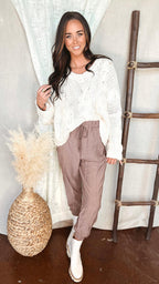 The Let It Rock Oversized Knit Sweater