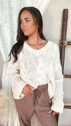 The Let It Rock Oversized Knit Sweater