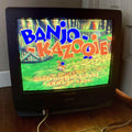 panasonic pv-m2059 20" crt color tv/vcr vhs combo 20 inch fm radio omnivision