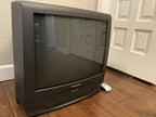 panasonic pv-m2059 20" crt color tv/vcr vhs combo 20 inch fm radio omnivision