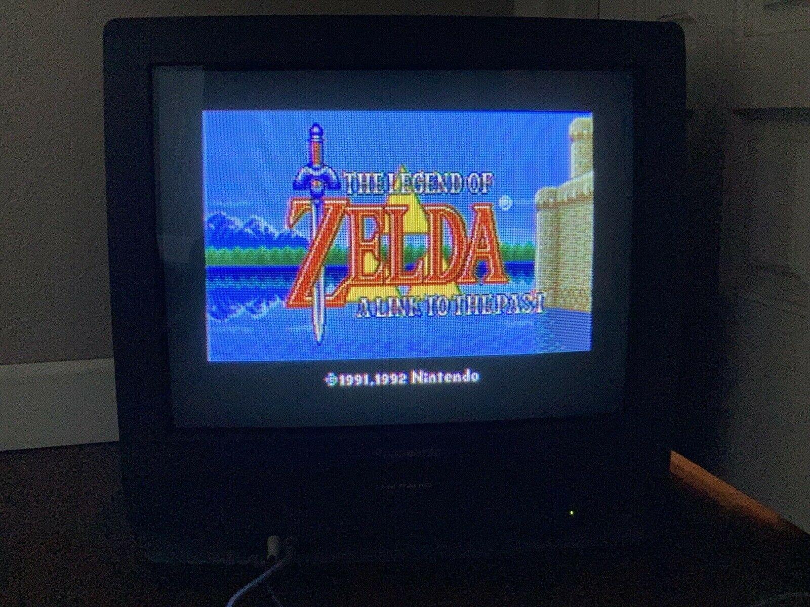 panasonic pv-m2059 20" crt color tv/vcr vhs combo 20 inch fm radio omnivision