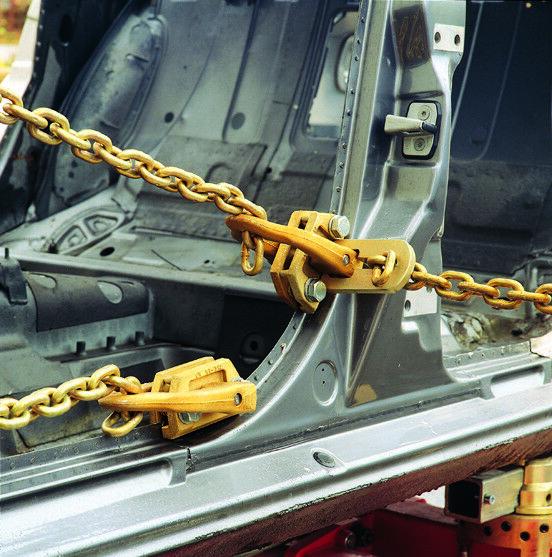 Autorobot Auto Body Pull Clamp 5 Ton with Pulling Ring 180 Degrees Turnable