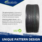 23x9.50-12 Lawn Mower Tire 23-9.5-12 Turf Tires 23x9.5x12 Lawn Tractor Tires 23x9.5-12 nhs 4PR P332, Set of 2