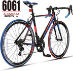 PANTHER(Japanese Brands) Road Bike  Series  14speeds,STI Brake Shifting Integrated Controller,Aluminum Frame,700×25C,Drop Handlebars, Disassembled Wheel