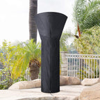 Cover for Heater Parasol Black 85X48X228 cm
