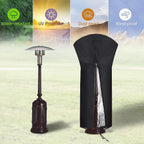 Cover for Heater Parasol Black 85X48X228 cm