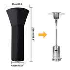 Sgapork Outdoor Gas Heater, Portable Heater, 88 Inches Tall Premium Standing Patio Heater, With Auto Shut Off And Simple Ignition System, Wheels And Base Reservoir RT