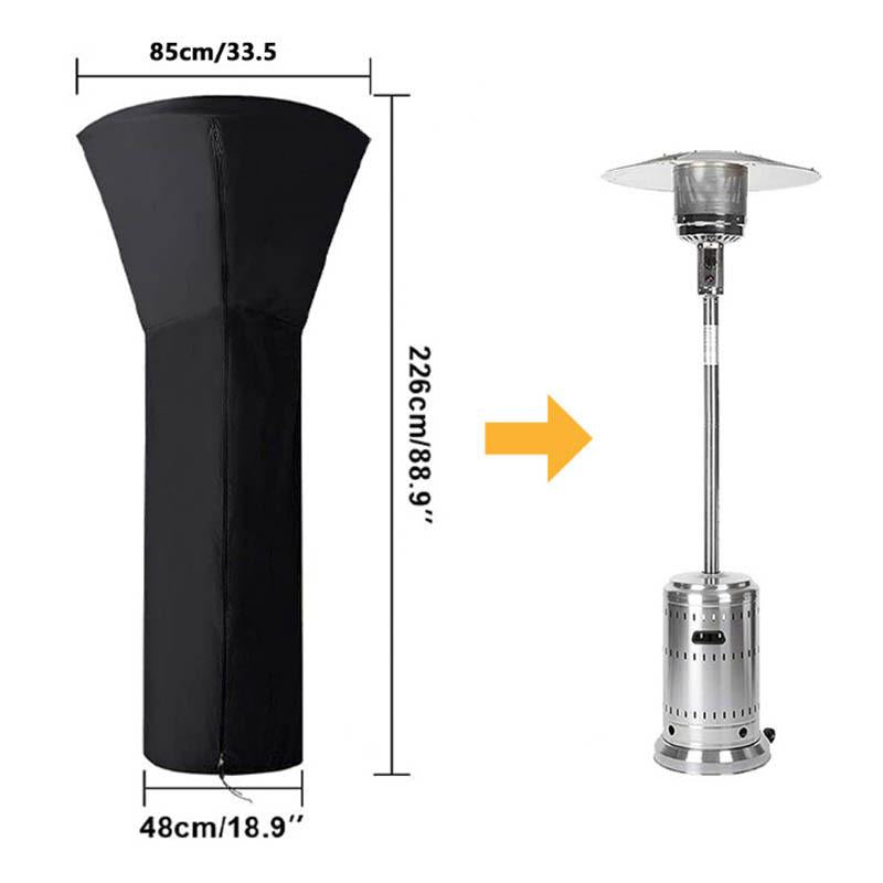 Sgapork Outdoor Gas Heater, Portable Heater, 88 Inches Tall Premium Standing Patio Heater, With Auto Shut Off And Simple Ignition System, Wheels And Base Reservoir RT