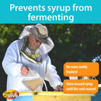 hive alive bee food supplement - natural honey bee liquid feed enhancer - organic beekeeping autumn spring feeding - lower winter mortality, improve colony health, honey production (2l, 200 hives)
